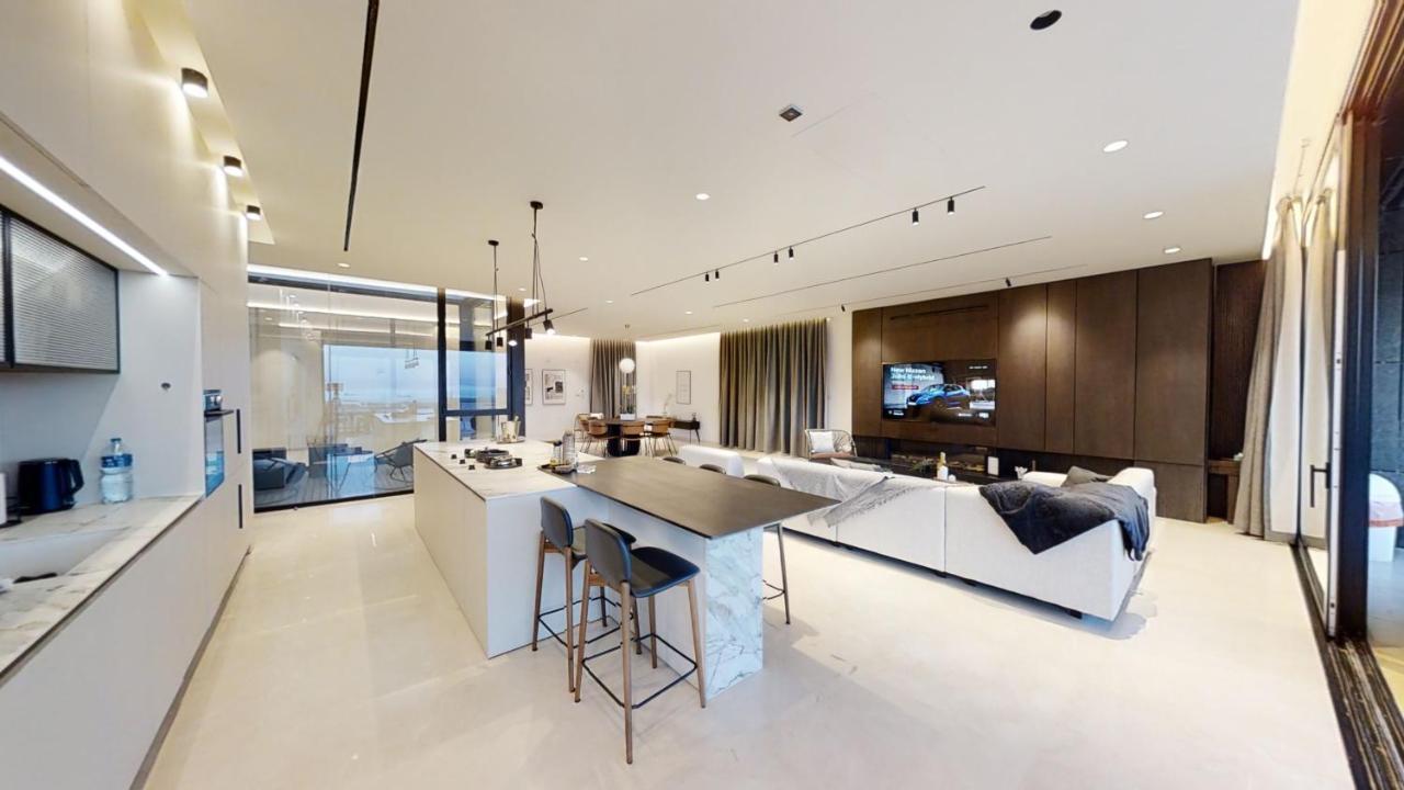 Serene - Infinity Cview Pool - 4 Bedrooms Luxury Penthouse Haifa Exterior foto