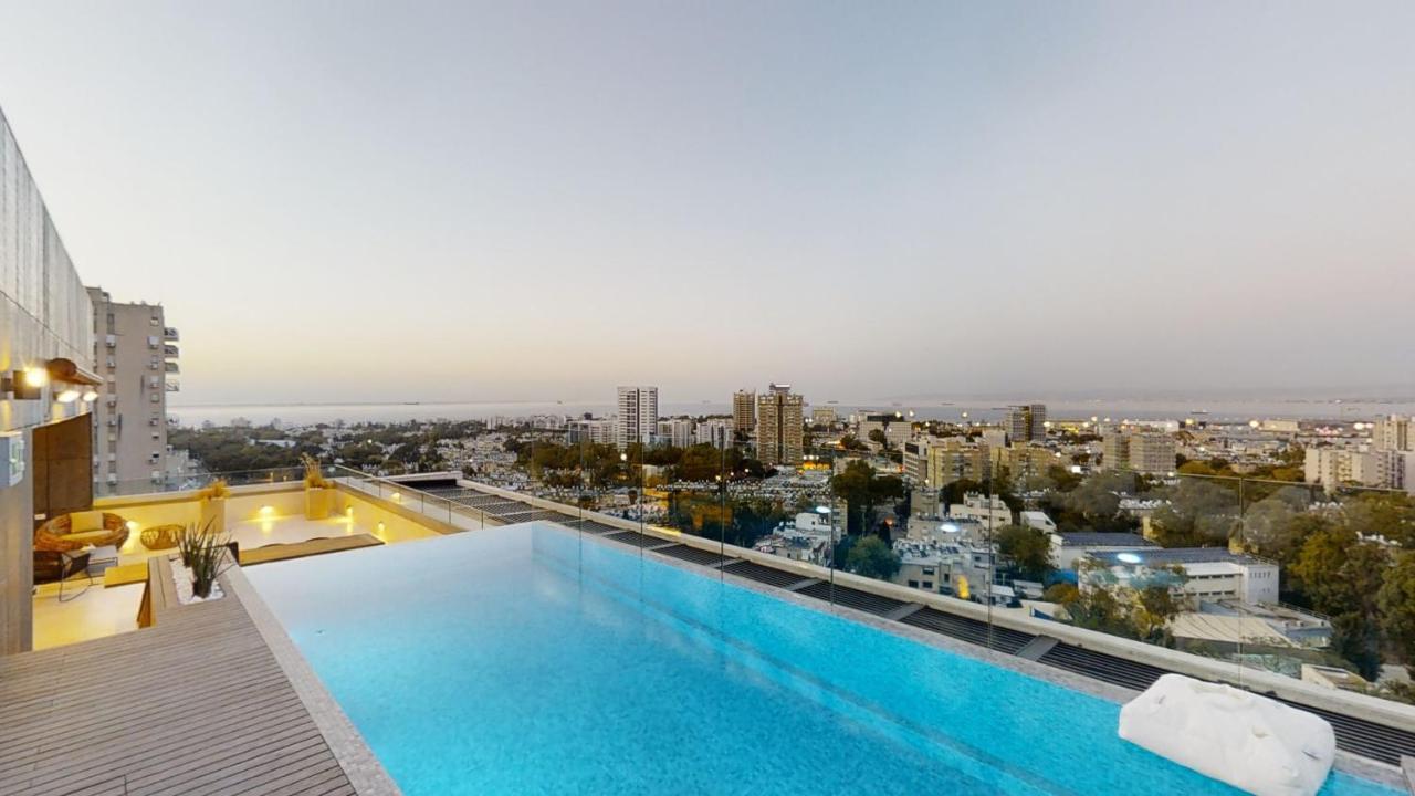 Serene - Infinity Cview Pool - 4 Bedrooms Luxury Penthouse Haifa Exterior foto