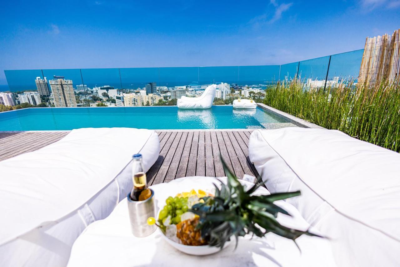 Serene - Infinity Cview Pool - 4 Bedrooms Luxury Penthouse Haifa Exterior foto