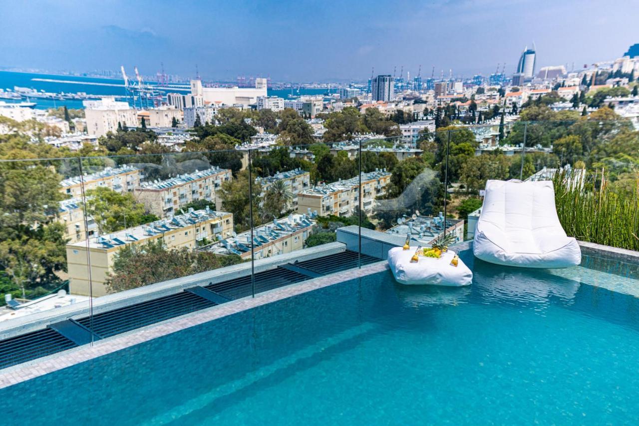 Serene - Infinity Cview Pool - 4 Bedrooms Luxury Penthouse Haifa Exterior foto